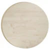Piano legno da lavoro pino massiccio Ø 75x3 mm