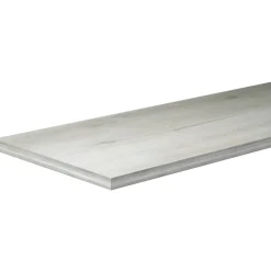 Piano melaminico rovere ghiaccio 600x400x18 mm