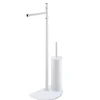 Piantana wc bianco opaco 27x14,5x62 cm