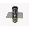 Piastra intermedia con tubo in acciaio inox AISI 316 MF Ø 80 mm