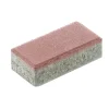 Piastrella da esterno autobloccante Sestino rosso 6x10,5x21 cm