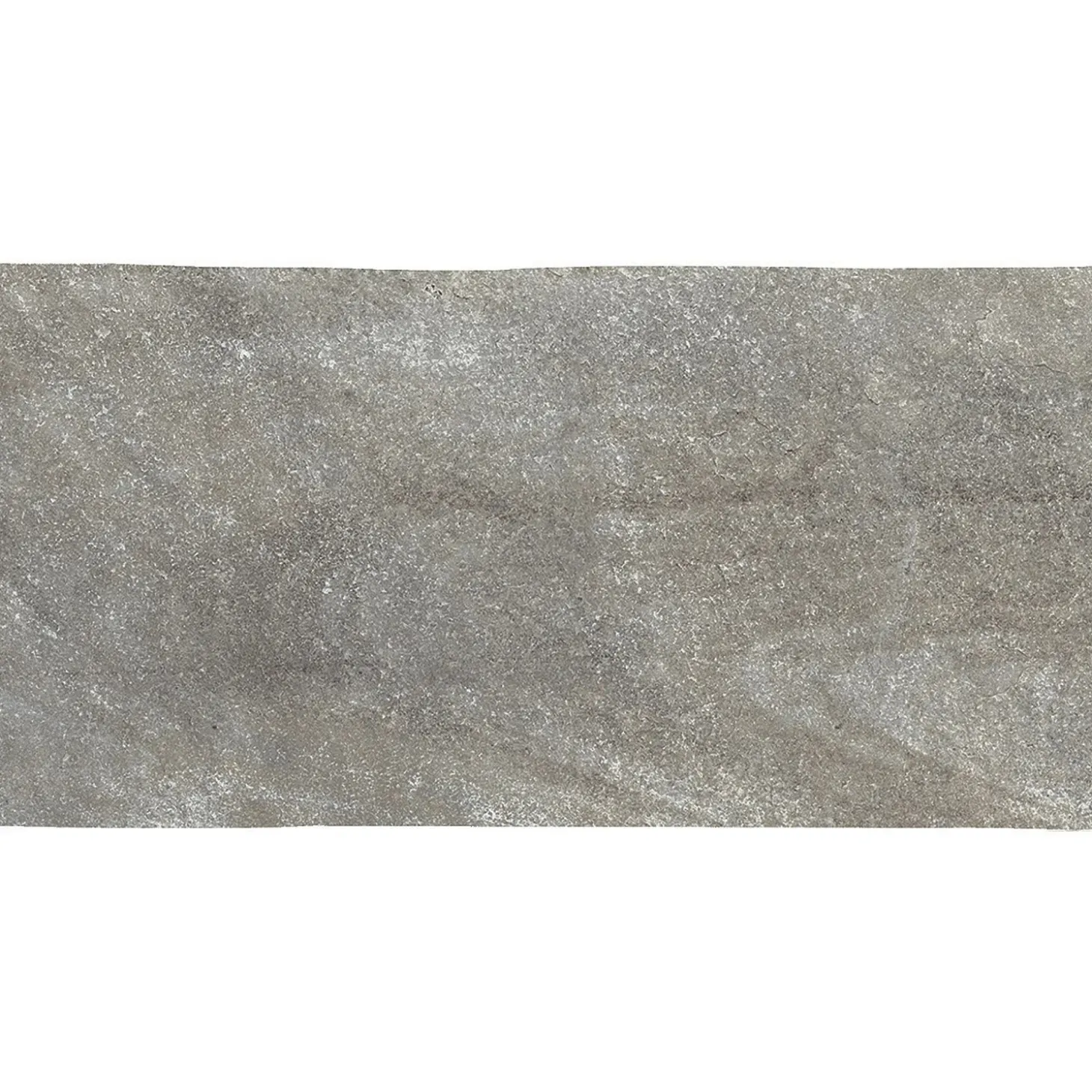 Piastrella da esterno in gres porcellanato Quarzi argento 25x50 cm 1,25 m²