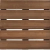 Piastrella da esterno in legno Cerland Bolenia marrone 50x50 cm