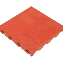Piastrella da esterno in polipropilene chiusa Combi cotto 39x39 cm