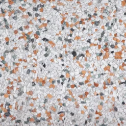 Piastrella da esterno in scaglie di marmo multicolore 40x40 cm