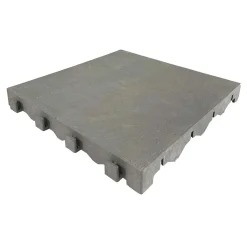 Piastrella da esterno in WPC Mixtile grigio 40x40 cm