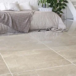 Piastrella gres porcellanato effetto marmo lucido miele e rett. 1,26 m²