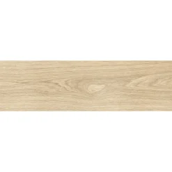 Piastrella gres porcellanato smaltato opaco Legno Naturale 17x62 cm 1,37 m²