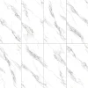 Piastrella in gres porcellanato Calacatta Gold Maestoso 60x120 cm 1,44 m²