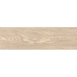 Piastrella in gres porcellanato Giglio legno betulla smaltato 17x62 cm 1,37 m²