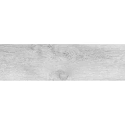 Piastrella in gres porcellanato Giglio legno grigio smaltato 17x62 cm 1,37 m²