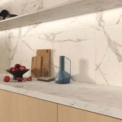 Piastrella in gres porcellanato Iberis Crystal bianco 60x119,8 cm rett