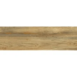 Piastrella in gres porcellanato Tiglio legno marrone 17x62 cm 1,37 m²