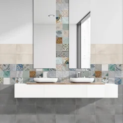 Piastrella in gres porcellanato Urban Pearl 30x60 cm 1,44 m²