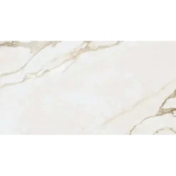 Piastrella in gres porcellanato venato oro 60x120 cm