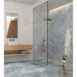 Piastrella in gres Salt Blue lucido 59,6x119,2 cm
