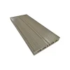 Piastrelle da esterno doga WPC WOOD double face grigio 161x2000 mm