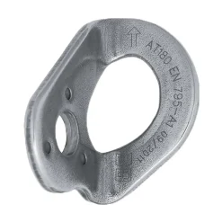 Piastrina ancoraggio permanente in acciaio inox