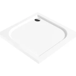 Piatto doccia acrilico quadrato Idrostile Cubico 90x90 cm bianco