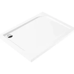 Piatto doccia acrilico rettangolare Idrostile 100x90 cm bianco