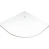 Piatto doccia acrilico semicircolare Idrostile 90x90 cm bianco