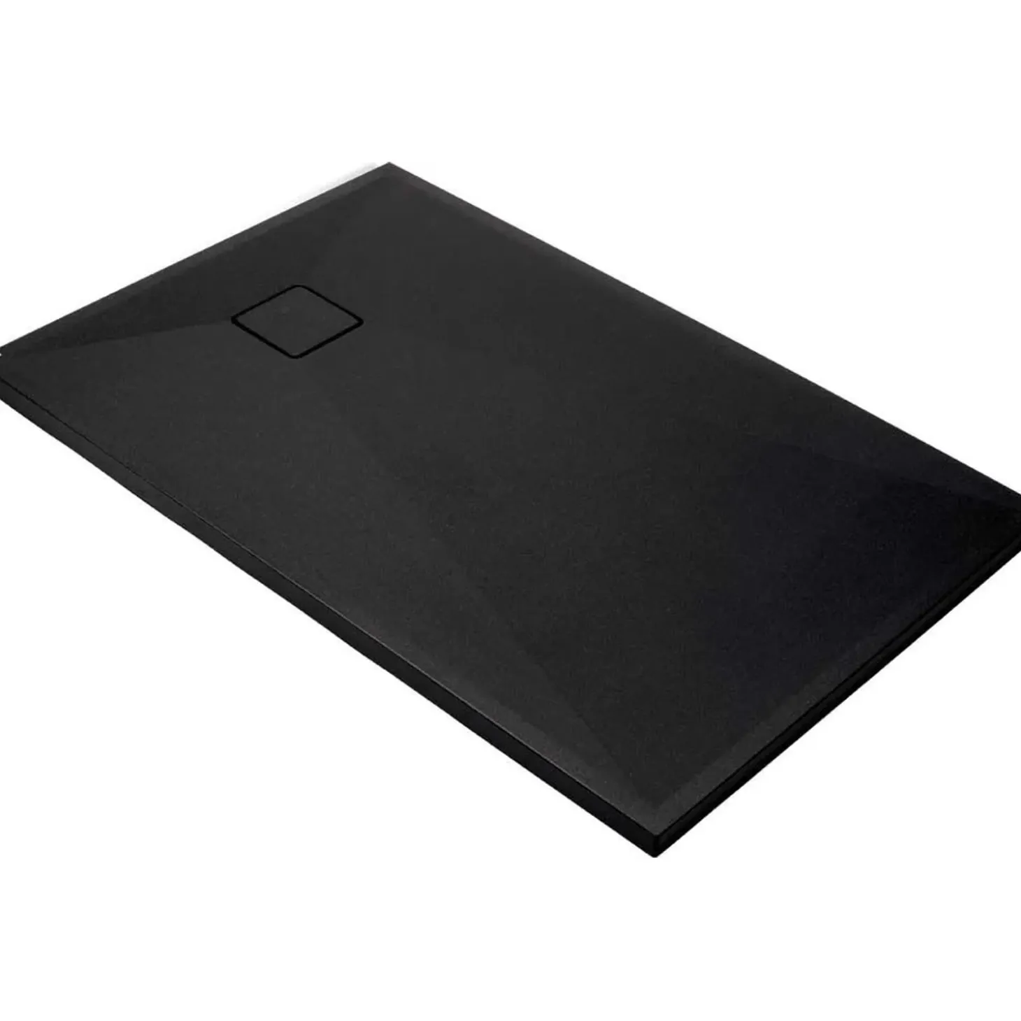 Piatto doccia granito Idrostile Puerto Padre 140x80 cm nero
