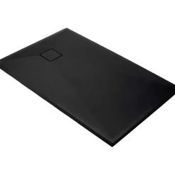 Piatto doccia granito Idrostile Puerto Padre 100x70 cm nero