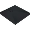 Piatto doccia granito Idrostile Puerto Padre 80x80 cm nero