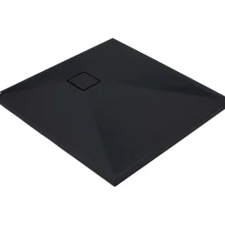 Piatto doccia granito Idrostile Puerto Padre 80x80 cm nero