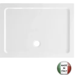 Piatto doccia in tecnopolimero Mr.Flat 70x90 cm x H 3 cm