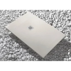 Piatto doccia Newstone 100 cm x 80 cm Beige
