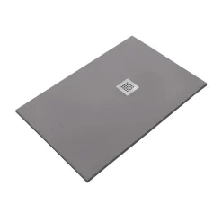 Piatto doccia Newstone 90x80 cm grigio