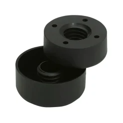 Piedino livellatore plastica nero