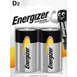 Pila alcalina Energizer ALK POWER D Mono 2 pz