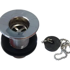 Piletta in ottone cromato Pil New C 25 mm (1")