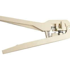 Pinza crimpatrice per cablaggio spine telefoniche "Plug" avorio