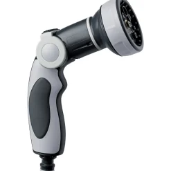 Pistola irrigazione G.F. Multifunzione "8 JET EASY PLUS" - Grigio
