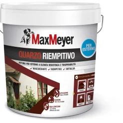 Pittura al quarzo MaxMeyer riempitivo bianco 14 l