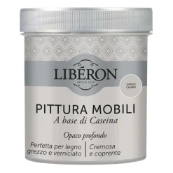 Pittura Mobili a base di Caseina Grigio chiaro 0,5 l