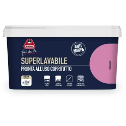 Pittura per interni antimuffa Boero Superlavabile madame 2,5 l