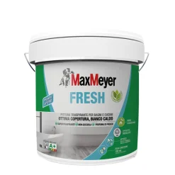 Pittura traspirante MaxMeyer fresh A+ bianco 10 l