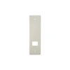 Placca alluminio verniciato interasse bianco fori 185 mm