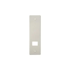 Placca alluminio verniciato interasse bianco fori 185 mm