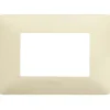 Placca BTicino Matix 3 moduli 84x120 mm avorio