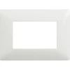 Placca BTicino Matix 3 moduli 84x120 mm bianco