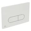 Placca di comando per cassette Ideal Standard Prosys in ABS bianco