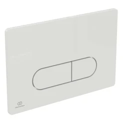 Placca di comando per cassette Ideal Standard Prosys in ABS bianco