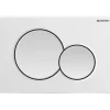 Placca Geberit Sigma 01 bianca