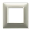 Placca 2M Vimar Plana tecnopolimero colore bianco