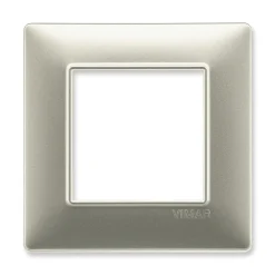 Placca 2M Vimar Plana tecnopolimero colore bianco